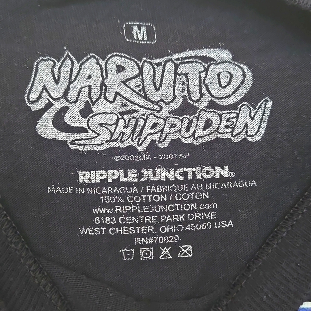 Naruto Shippuden Sasuke Itachi Graphic Design T-Shirt - Picture 4 of 4